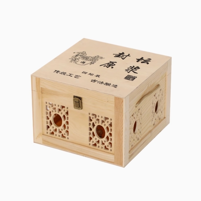 常見的木制白酒包裝盒種類